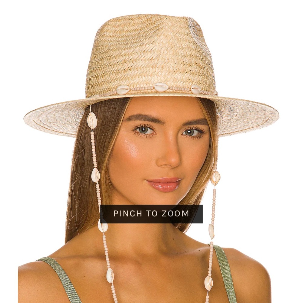 Lack of Color Seashells Fedora Hat